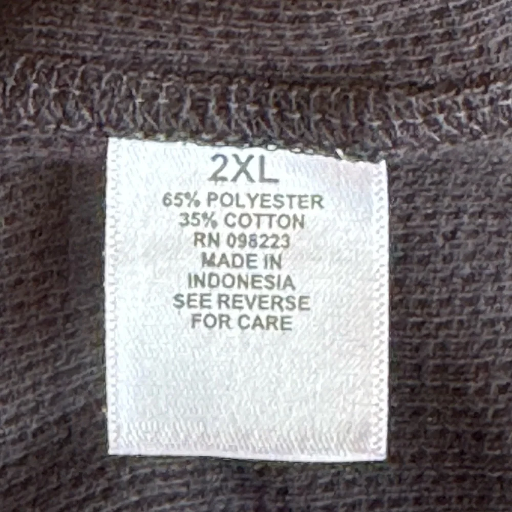 Magellan Outdoors Mens 2XL‎ Moisture-Wicking Long Sleeve Shirt Navy Classic Fit